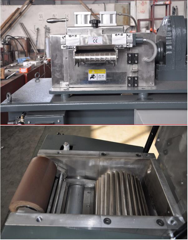 기계를 만드는 플라스틱 펠릿은 700-1000kg/H, 압출기 펠릿 기계 부속을 분해합니다