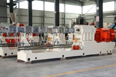 중국 SGS는 기계를 만드는 물 반지 두 배 나사 압출기 PP PE 과립을 통과했습니다 공장